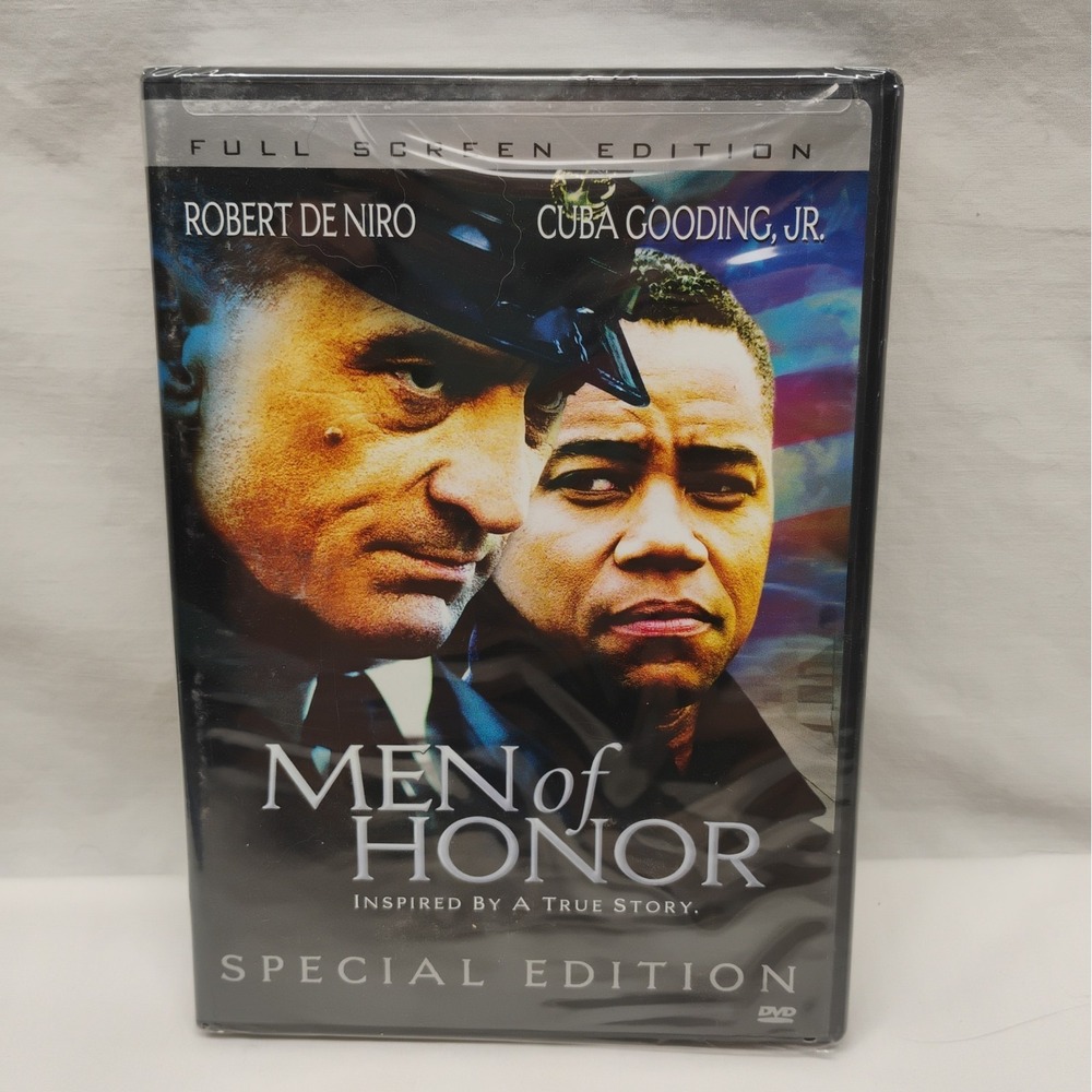 Men of Honor (DVD, 2000) Full Screen New Sealed Robert De Niro Cuba Gooding Jr